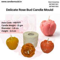 Delicate Rose Bud Silicone...