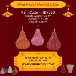 Modak Silicone Candle Mould...