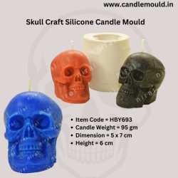 Skullcraft Silicone Candle...