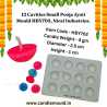 12 Cavities Small Pooja Jyoti Mould HBY702, Niral Industries.