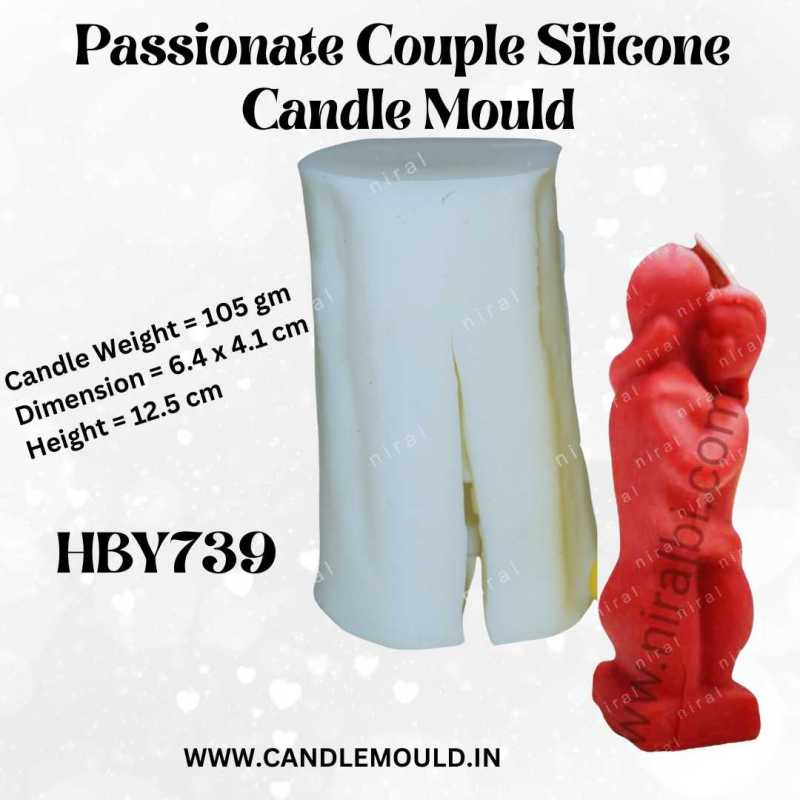 Love's Embrace Silicone Candle Mold HBY739, Niral Industries