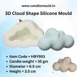 3D Cloud Shape Silicone...