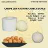 Crispy Dry Kachori Candle Mould HBY933, Niral Industries.