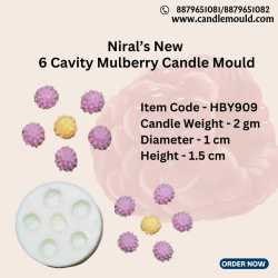 6 Cavity Mulberry Silicone...