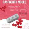 3 Cavity Tiny Raspberry Silicone Mould HBY894, Niral Industries.