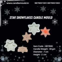 Star Snowflakes Silicone...