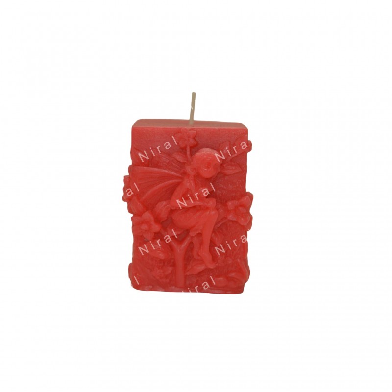 Majestic Winged Pillar Silicone Candle Mold HBY427, Niral Industries