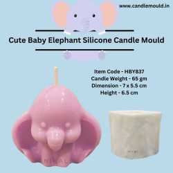 Cute Baby Elephant Silicone...