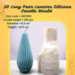 3D Long Rear Lantain Candle...