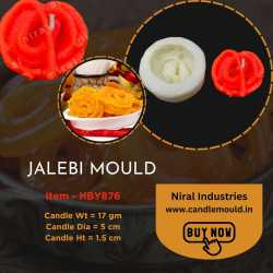 Jalebi Silicone Candle...