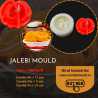 Jalebi Silicone Candle Mould HBY876, Niral Industries