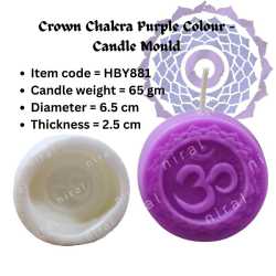 Crown Chakra Purple Colour...