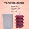 Small Bubble Pillar Silicone Candle Mould HBY795, Niral Industries