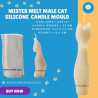 Mister Melt Silicone candle mold HBY747, Niral Industries