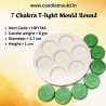 Enlightened Circles Silicone Candle Mold HBY748, Niral Industries