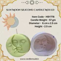 Sun Moon Silicone Candle...