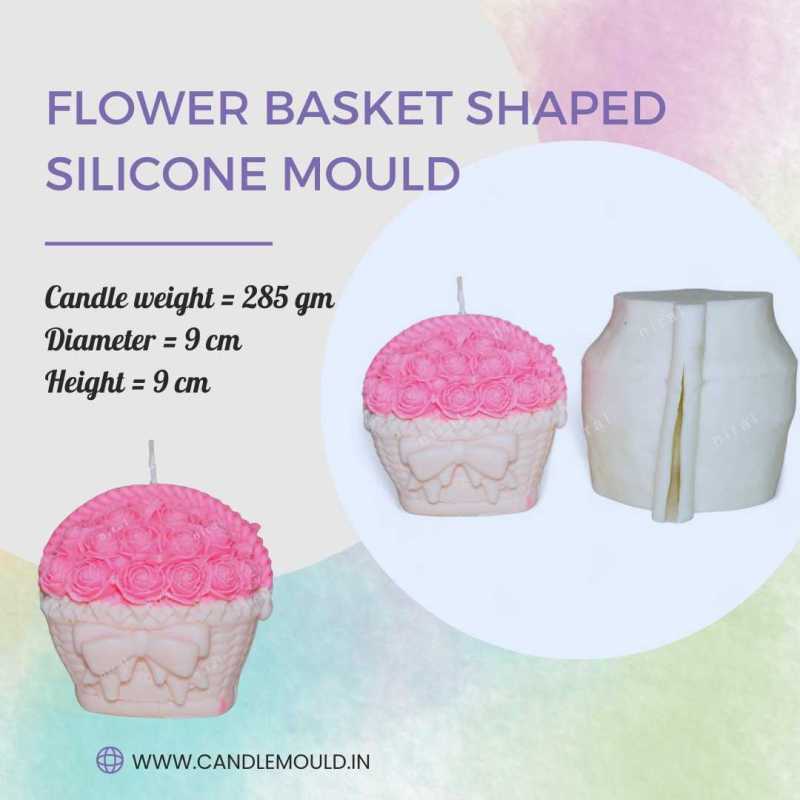 Flower Bouquet Candle Mould HBY970, Niral Industries.