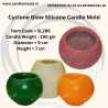 Hollow Ball Glow Silicone Candle Mold SL296, Niral Industries