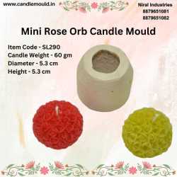 Mini Rose Orb Silicone...