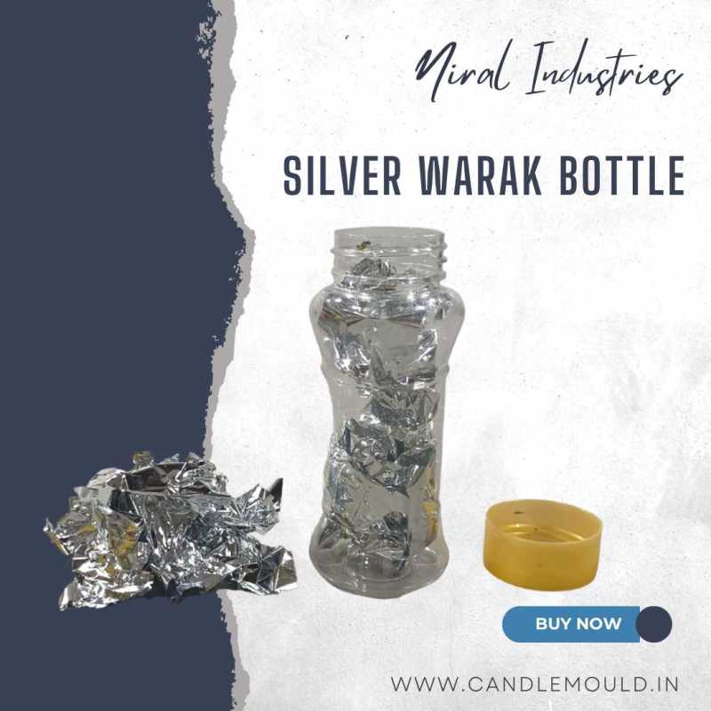 Silver Warak Bottle, Niral Industries.