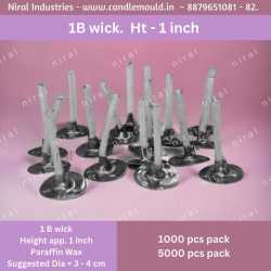 Niral's 1 Inch Wick - 1B -...