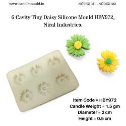 6 Cavity Tiny Daisy...