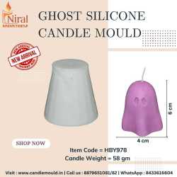 Ghost Candle Mould HBY978,...