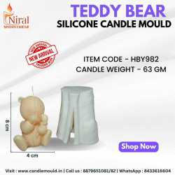 Teddy Bear Silicone Candle...