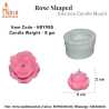 Rose Shaped Candle Mould, HBY985