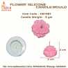 Flower Shaped Candle Mould, HBY987