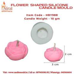 Flower Shaped Candle Mould,...