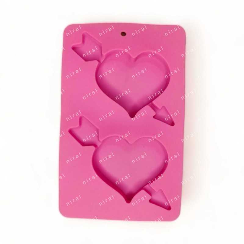 Arrow through the Heart Silicone Mould, SP32404