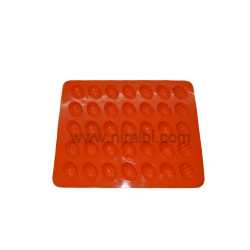 35 in 1 Egg Oval Silicon Soap Mould, SP32353