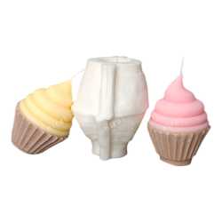 Massive Cup Cake Silicone Candle Mould, HBY1002