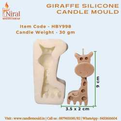 Giraffe Silicone Candle...