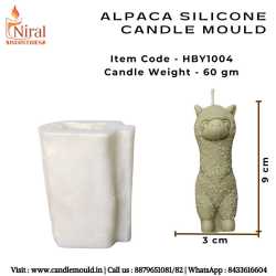 Alpaca Silicone Candle...