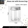 Glass Jar with Screw Cap