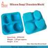 4 in 1 Heart Oval Round Soap Mould, Niral Industries