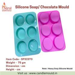 Oval Shape 6 Cavity Soap...