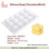 15 Cavity Small Silicone Candle/ Soap Mould SP32523, Niral Industries.