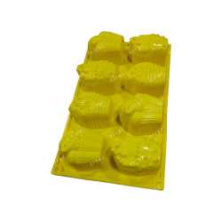8 Cavity Muffin Silicone...