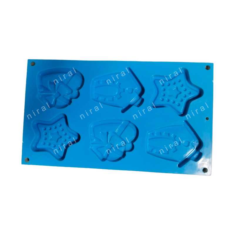 Cosmic Love Nest Star, Heart and House Silicone Mould - SP32409