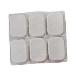6 Cavity Silicone Rectangle Soap Mould - SP32418