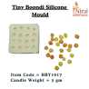 Tiny Boondi Silicone Candle Mould, Niral Industries.