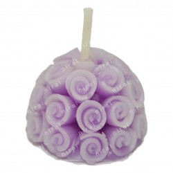 Petite Blooming Silicone Candle Mould HBY356, Niral Industries