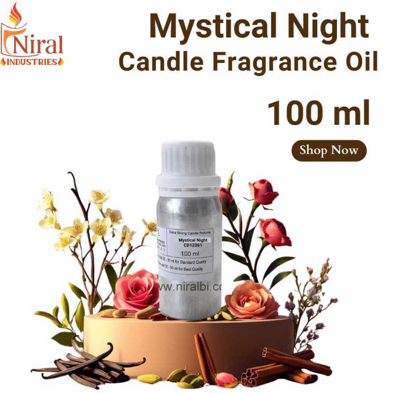 Mystical Night Candle Fragrance Oil, Niral Industries.