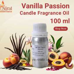 Vanilla Passion Candle Fragrance Oil, Niral Industries.