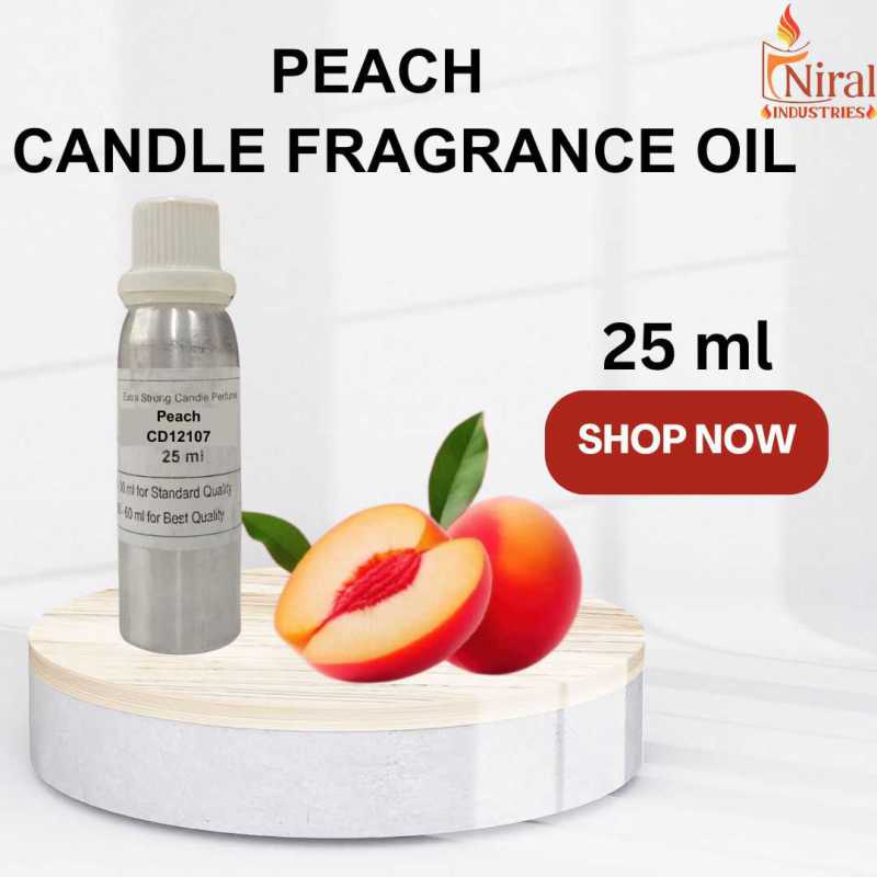Niral’s Peach Candle Fragrance Oil