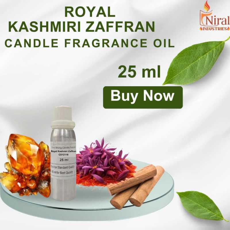 Niral’s Royal Kashmiri Zaffrani Candle Fragrance Oil