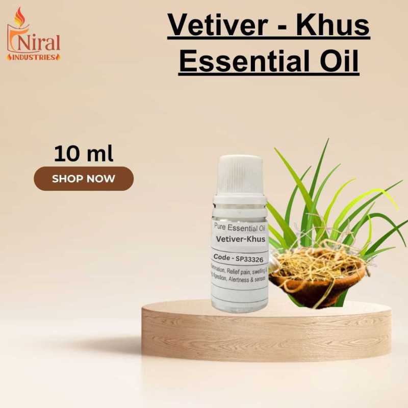 Vetiver - Khus Essential Oil, Niral Industries